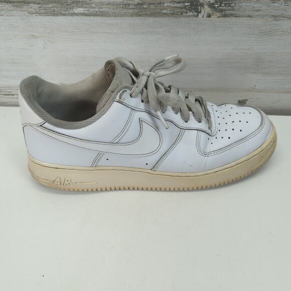 Nike Air Force 1‎ Low Triple White Womens Shoes DD8959-100 Size 11 - Picture 8 of 12